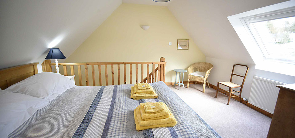 Enjoy a great nights sleep in Half of Three self catering accommodation bedroom