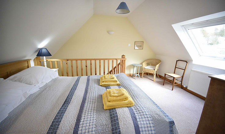 Enjoy a great nights sleep in Half of Three self catering accommodation bedroom