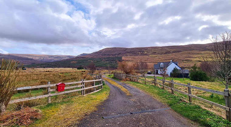 Half of Three Self Catering accommodation is based in Glenhinnisdal on the Isle of Skye